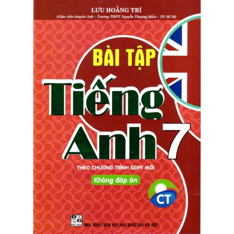 Sách - Bài Tập Tiếng Anh 7 - Không Đáp Án (Theo chương trình SGK chân trời sáng tạo)