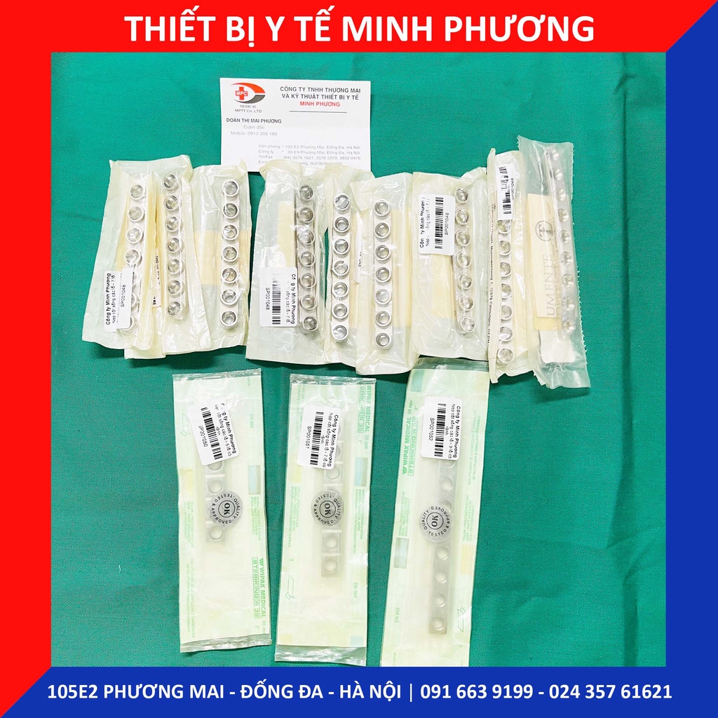 Nẹp cột sống các lỗ