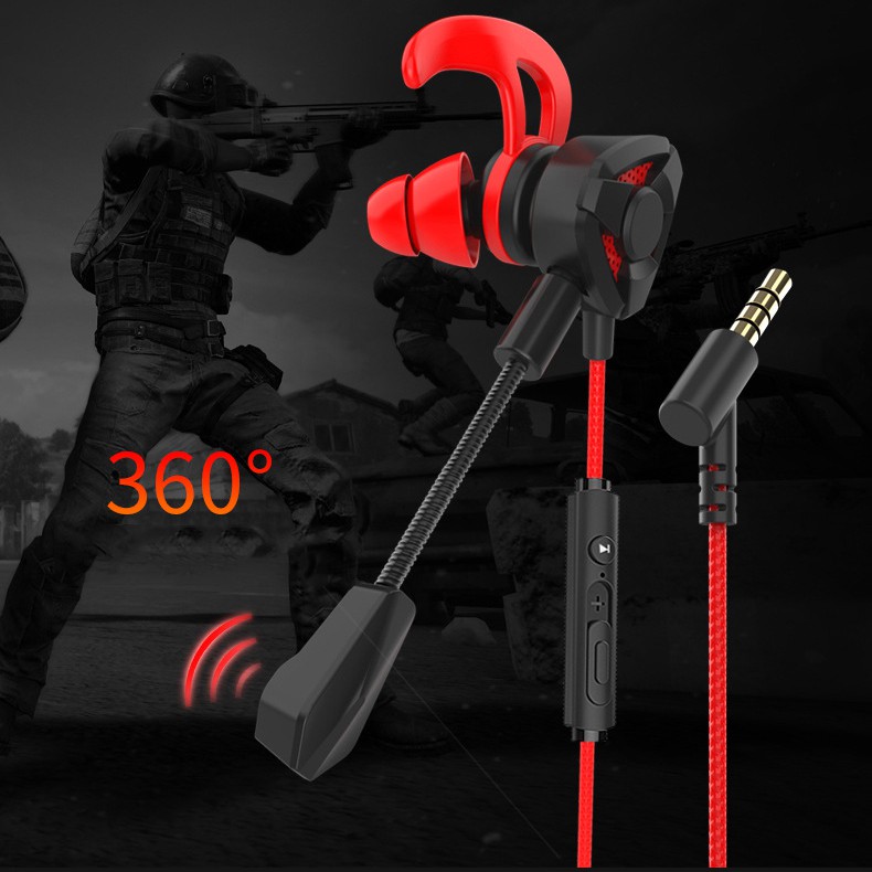 Tai nghe Gaming G9 âm thanh Stereo có Mic chuyên Game Mobile, PC PUBG/ROS/FreeFire