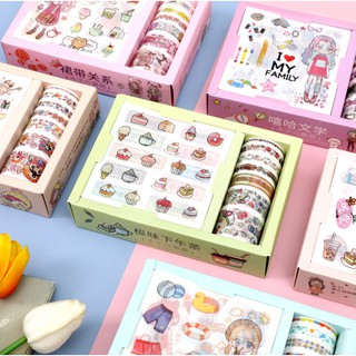 Bộ Sticker Dán Giấy Hình Xinh Xắn Tự Làm