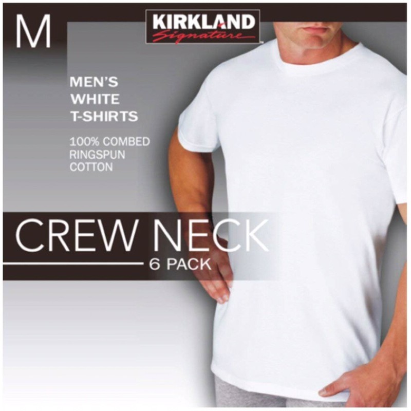 Áo Phông Trắng, Đen Kirkland - Chuẩn Hàng VNXK 100% Cotton