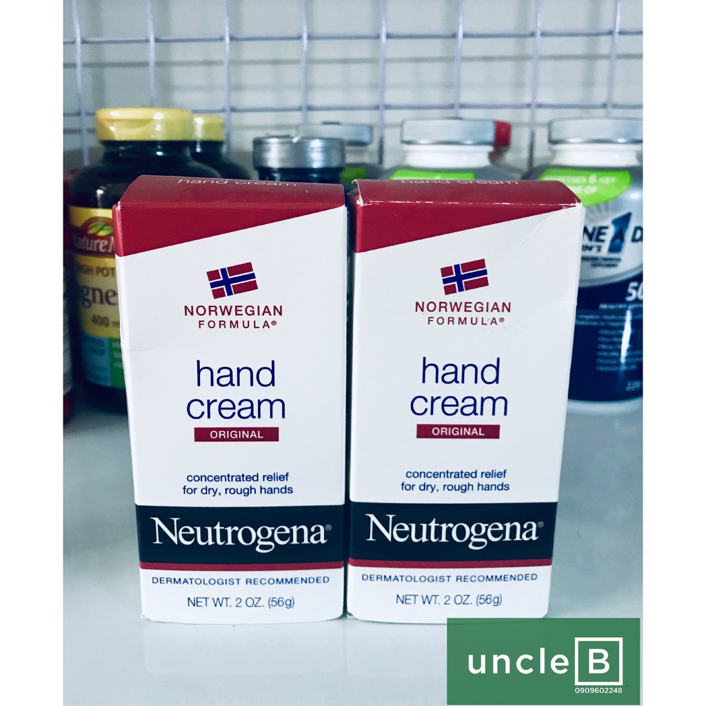 KEM DƯỠNG DA TAY NEUTROGENA NORWEGIAN FORMULA HAND CREAM 56G.