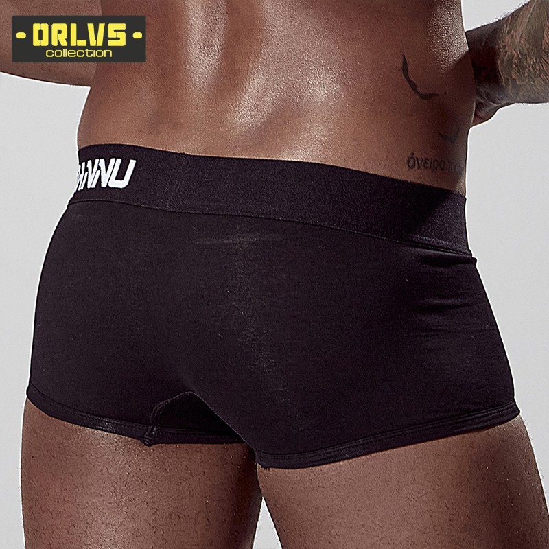 Quần Lót Boxer ORLVS Vải Cotton Thoáng Khí Cho Nam Ad125