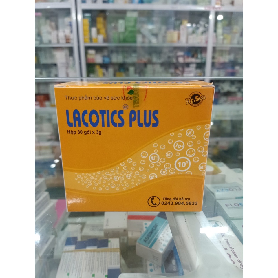 LACOTICS PLUS - TĂNG CƯỜNG HỆ MIỄN DỊCH, PHÒNG NGỪA RỐI LOẠN TIÊU HÓA