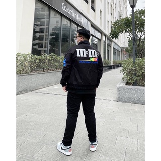 Áo khoác varsity M&M