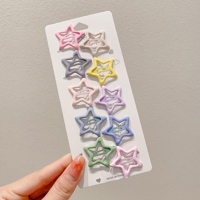 Kẹp Tóc Cỡ Nhỏ Phong Cách Hàn Quốc Thời Trang Nữ Sành Điệu