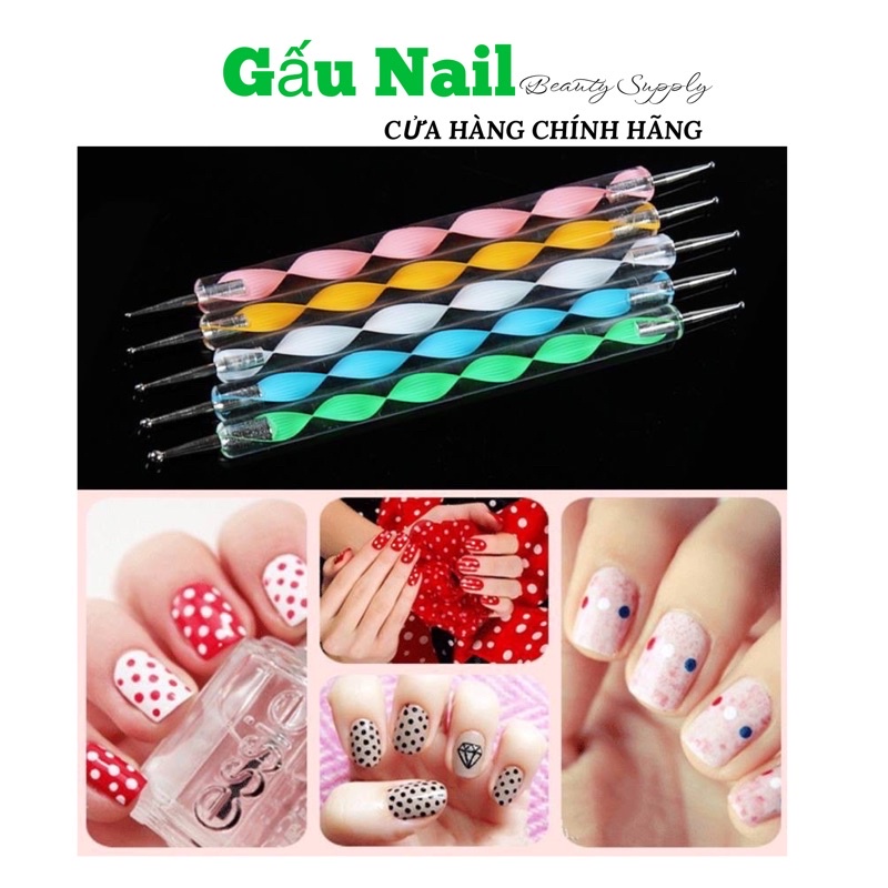 Bút chấm bi nail vẽ móng, bộ chấm bi chuyên nghiệp