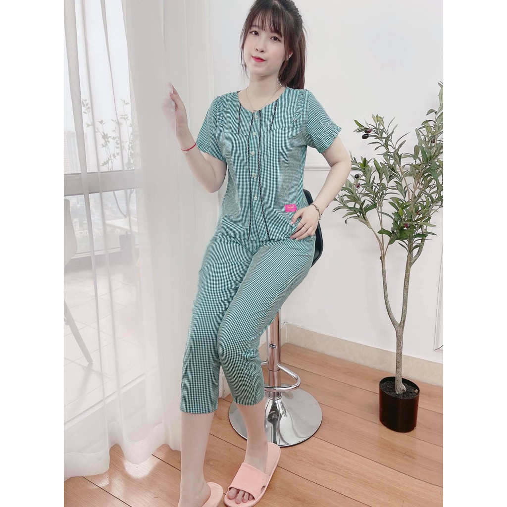 cộc tay kẻ viền đen