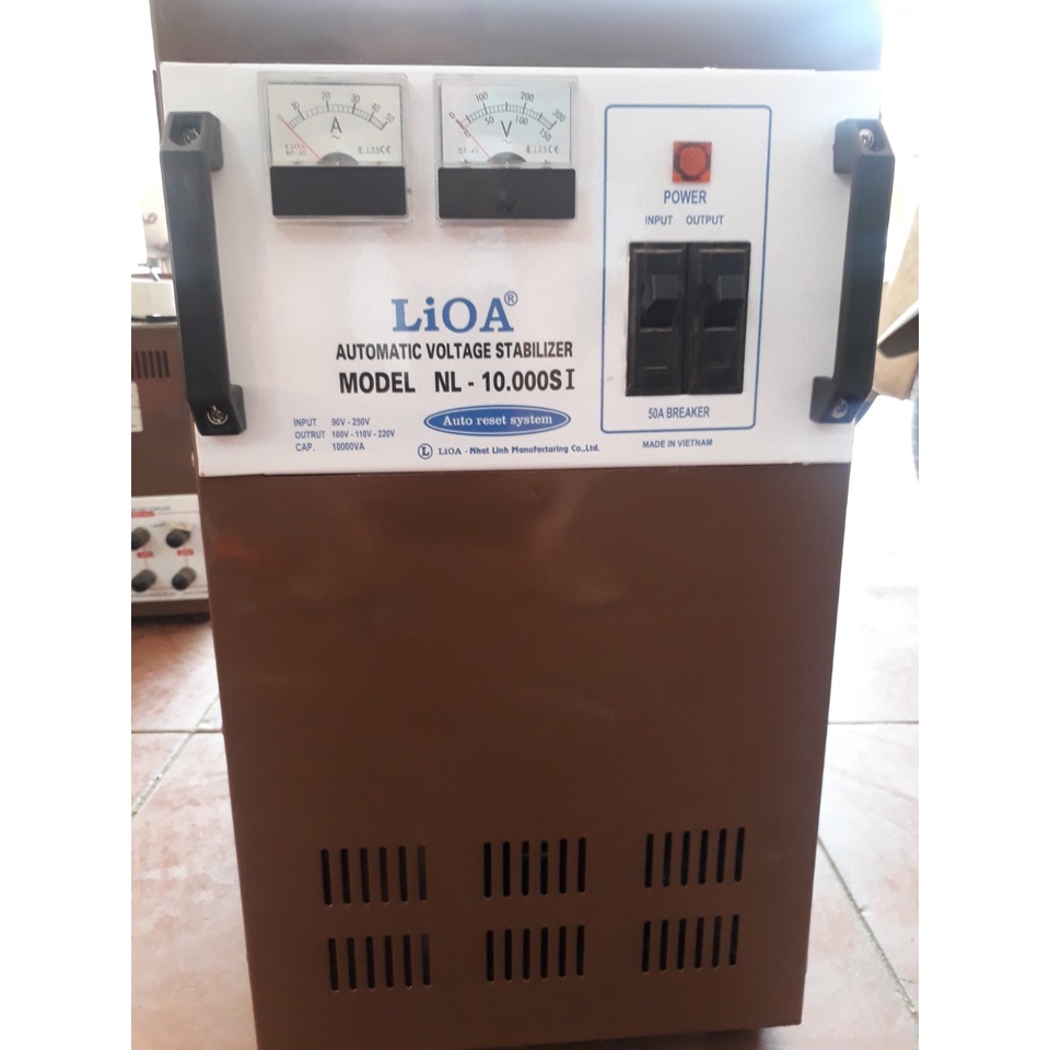 LIOA 10KW DẢI 90-250V HÀNG  TỒN KHO MỚI 90%