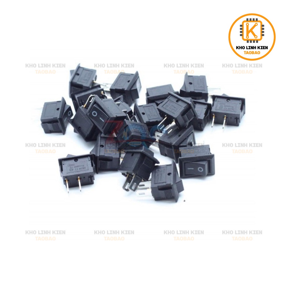 Combo 5 Chiếc Công Tắc Bập Bênh 3A 250V XL601 10x14MM