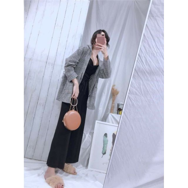 Áo khoác thời trang, Áo khoác blazer kẻ sọc mỏng ulzzang mặc là sang | BigBuy360 - bigbuy360.vn