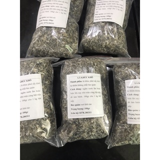 LÁ BÁNH KHÚC, LÁ RAU KHÚC Nếp túi 100gr