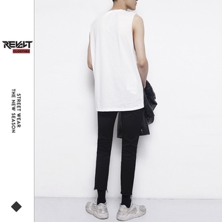 Quần jean nam Hàn Quốc, Quần bò nam rách tua kiểu dáng skinny RevoltClothes/21ss, form đẹp dễ phối đồ