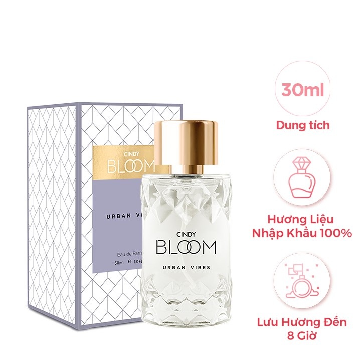 Nước hoa Cindy Bloom Urban Vibes 30ml/50ml chính hãng NPP Bizshop