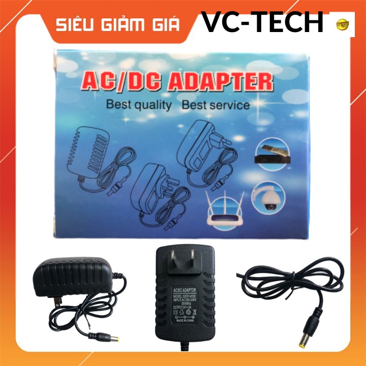 NGUỒN ADAPTER 5V-2A CHÂN TO CHO MODEM. BỘ PHÁT WIFI. SWICH. ANDROID TIVI BOX.