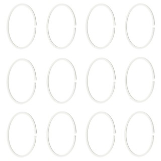 Bộ 12 móc treo rèm nhà tắm Hassjon IKEA