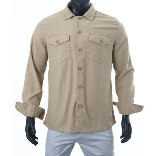 Áo Khoác Kaki Nam AE Màu Kem | BigBuy360 - bigbuy360.vn