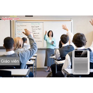 Loa + Mic trợ giảng Hàng hiệu Philips (Cao cấp nhất hiện nay) + 3 Mic (mic ko dây, mic có dây, mic cúc áo)