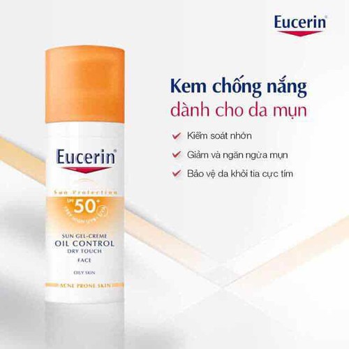  KEM CHỐNG NẮNG-EUCERIN SUN Oil control sungel spf 50+ | BigBuy360 - bigbuy360.vn