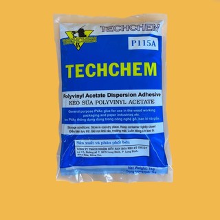 👉 Keo sữa dán thảm Simili - Keo sữa dán tường Techchem P115A túi 1kg loại tốt nhanh khô