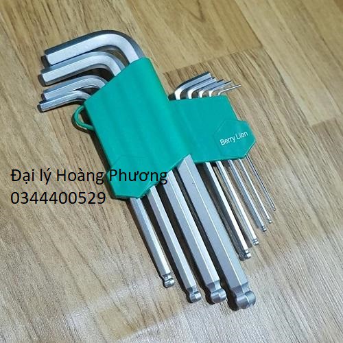 Bộ Lục Giác  9 Món Berrylion đầu bi 668/688, đầu bông mai 578