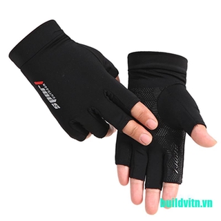 Găng Tay Chạy Xe Đạp Hở Ngón Chống Trượt Chất Lượng Cao