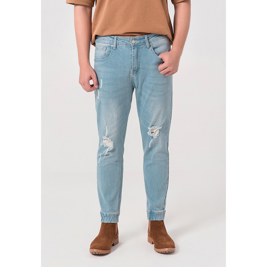 Quần jean nam chất jean thun co giãn hàng độc quyền Routine