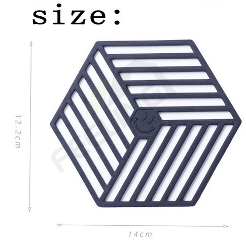 Tấm Lót Bàn Ăn Bằng Silicone Chống Bỏng Chống Trượt Phong Cách Bắc Âu