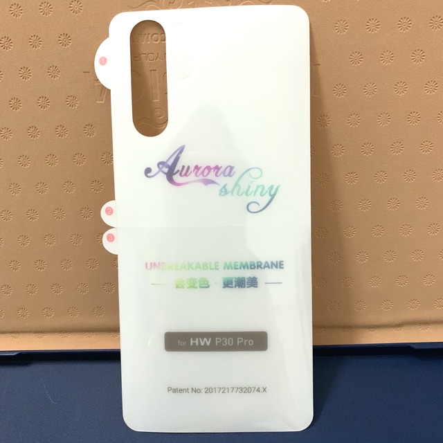 Dán dẻo PPF mặt sau cho Huawei P30 Pro