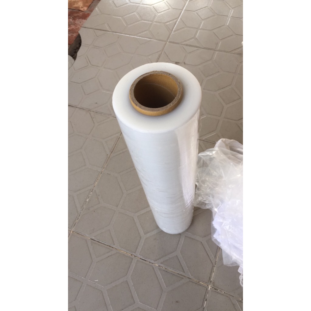 Màng PE Khổ 50cm ( 3kg ) , Màng PE Quấn Pallet, Quấn Hàng Hóa