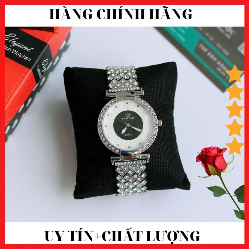 [ HÀNG CAO CẤP ] Đồng hồ nữ KING TIME FULL Kim Cương - Mặt To Size Lớn Nổi Bật | BigBuy360 - bigbuy360.vn