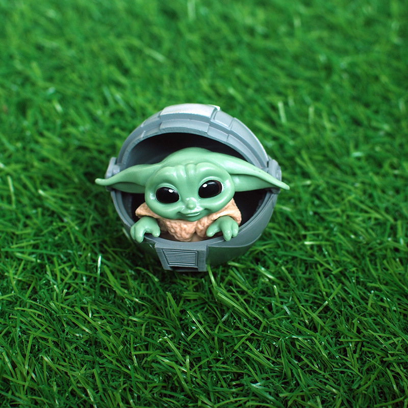 Set 6 mô hình đồ chơi nhân vật trong phim hoạt hình The Baby Yoda