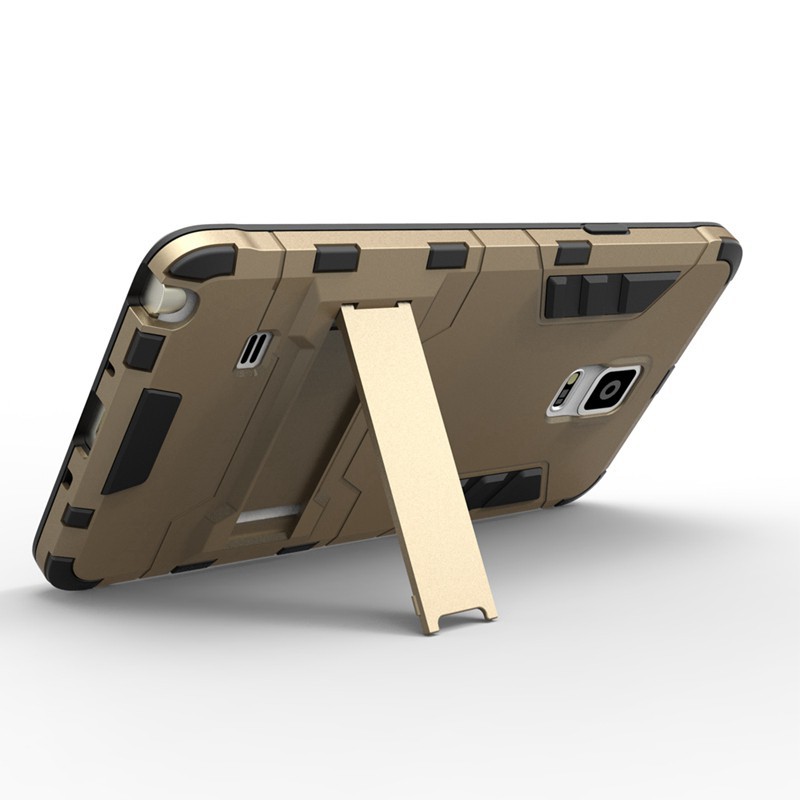 Ốp điện thoại thiết kế giáp cứng chống sốc kiêm giá đỡ dành cho Samsung Galaxy Note 4