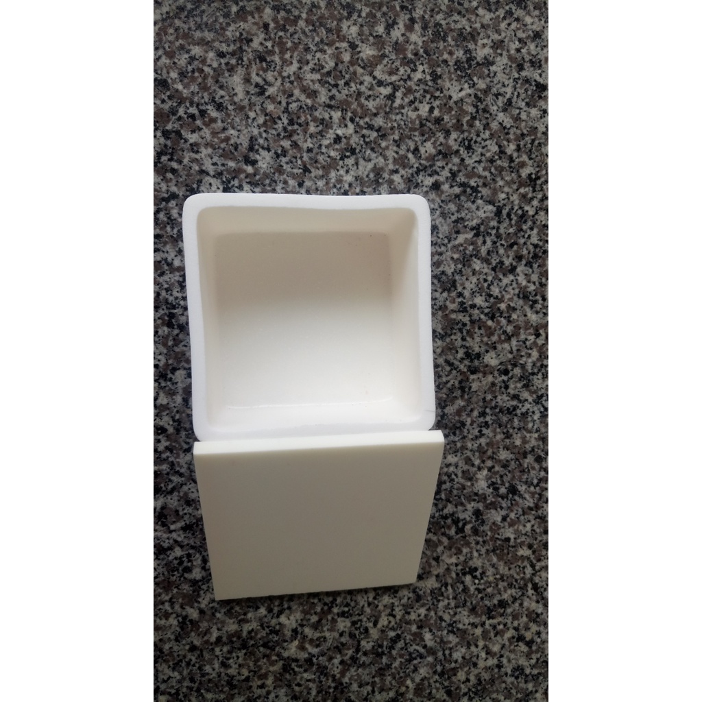 Chén sứ nung zirconia vuông 7.5cm