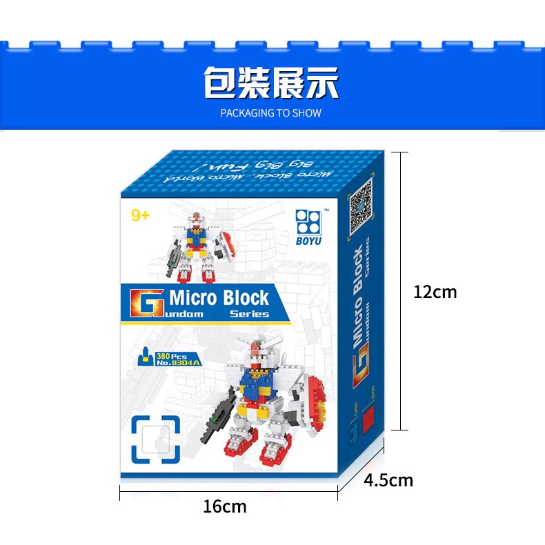 Robot Lắp Ráp Gundam Đồ Chơi Cho Bé