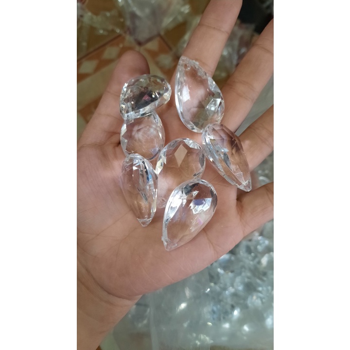 Nhựa giá pha lê làm rèm cửa gói 100gr giá rẻ