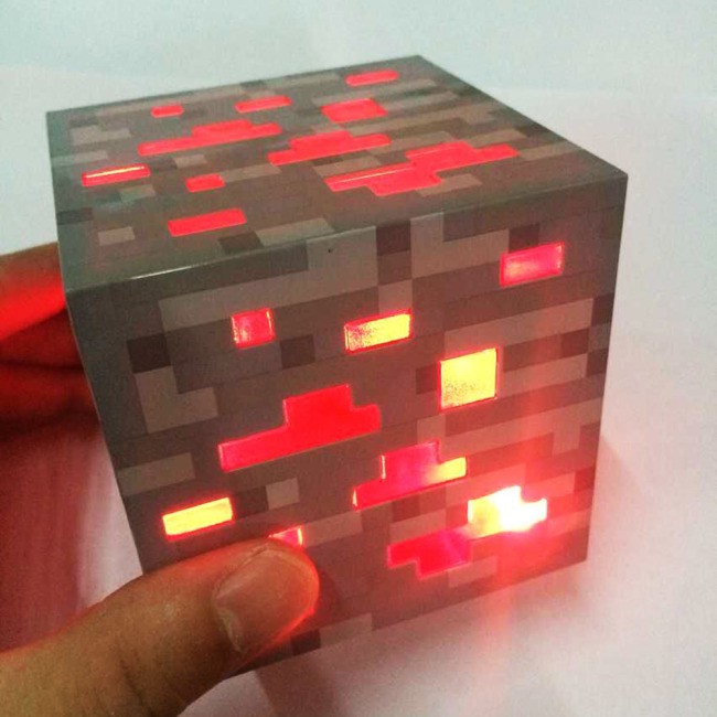 Đồ Chơi Đèn Led Hình Viên Kim Cương Minecraft