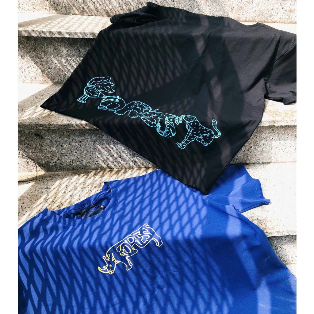 Áo thun FOREST "MY ANIMALS" Series Black