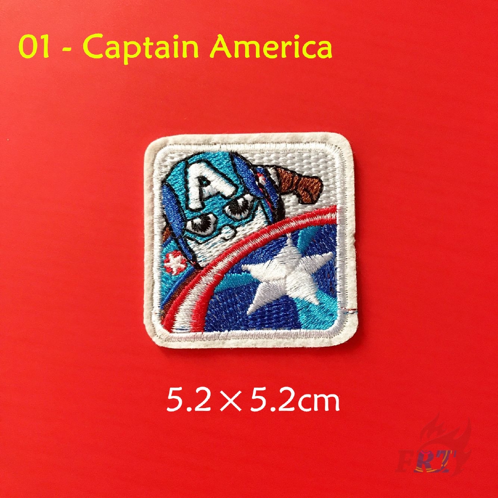 Miếng thêu trang trí quần áo bé hình anh hùng marvel DIY（☸ Marvel - Superhero Patch ☸）