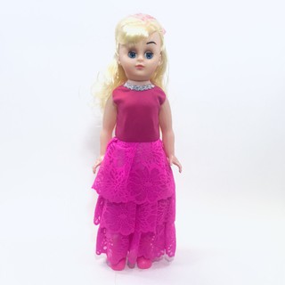 Đồ Chơi Búp Bê Cô Dâu Việt Nam Nhạc biết chớp mắt cao 38cm