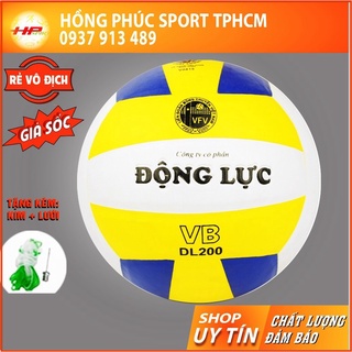 Bóng chuyền Động Lực DL200 - Quả banh bóng chuyền rẻ cho nam nữ và trẻ em chính hãng DL giá rẻ