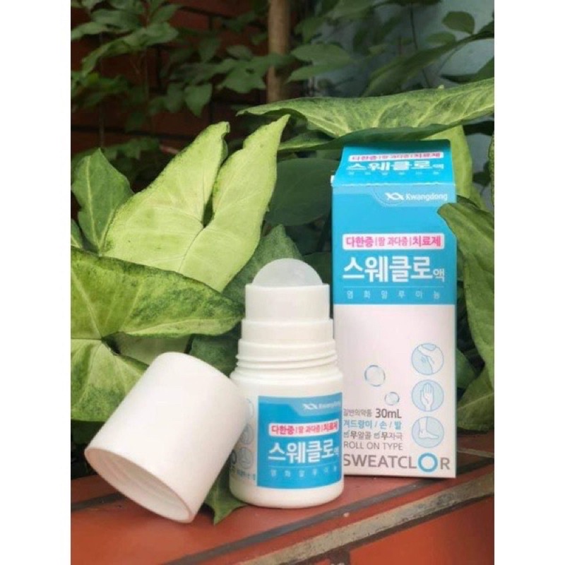 Lăn Khử Mùi Kwangdong Sweatclor 30ml Hàn Quốc