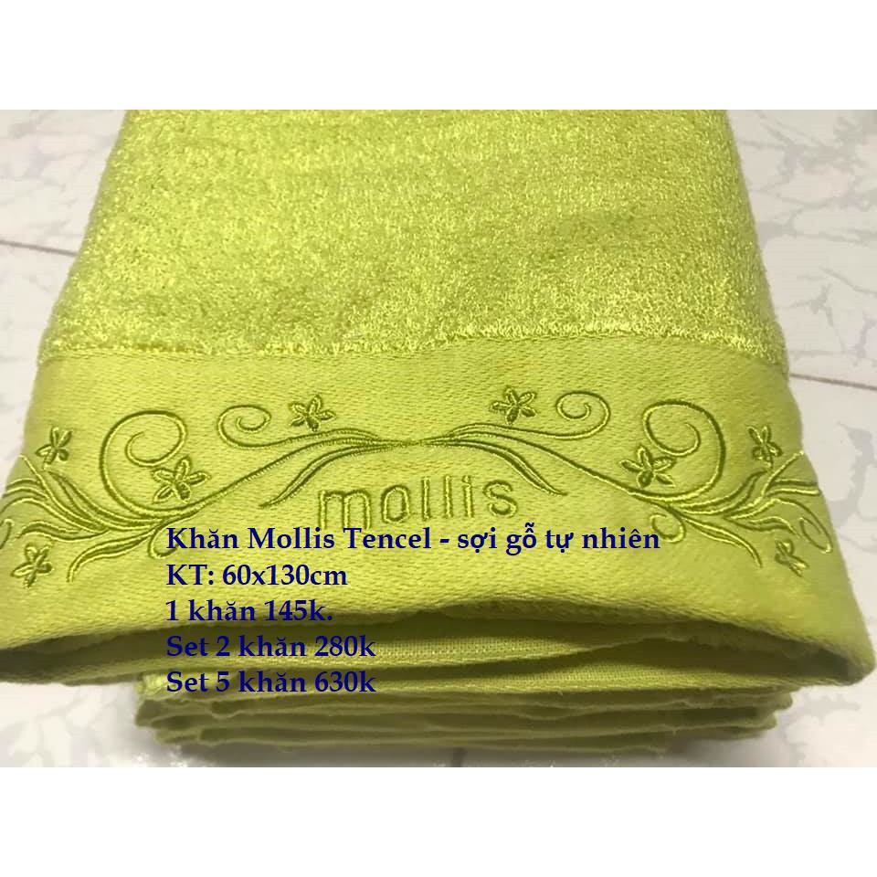 Khăn Mollis Tencel - 60x130cm