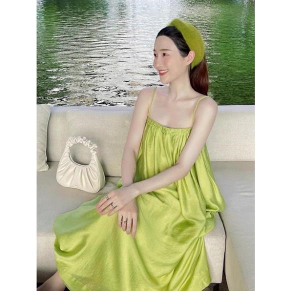 Váy Maxy Đũi D02 Chun Ngực Dáng Dài