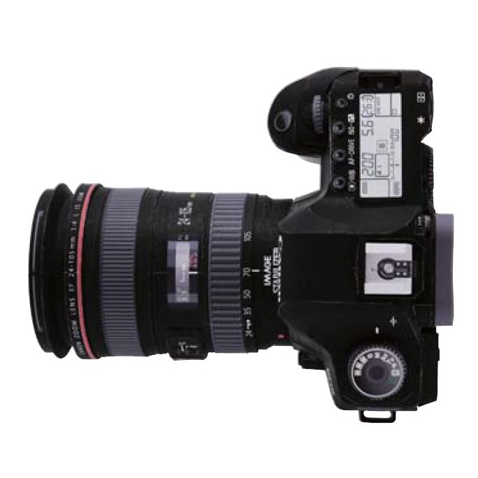 Mô hình giấy 3D máy ảnh Canon 5D Mark II + Len EF 24-105mm