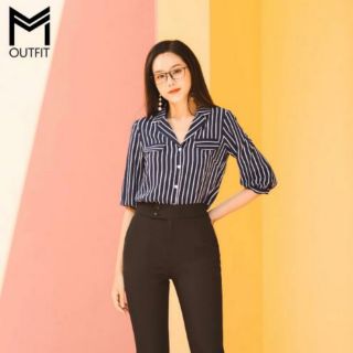 Sơ mi kẻ công sở
