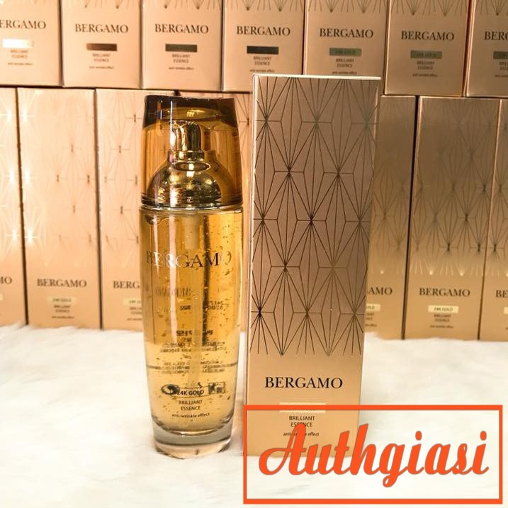 Serum dưỡng trắng ⚡CAO CẤP⚡ tinh chất Bergamo White Vita / 24K Gold Luminant Essence căng mịn da 110ml | BigBuy360 - bigbuy360.vn