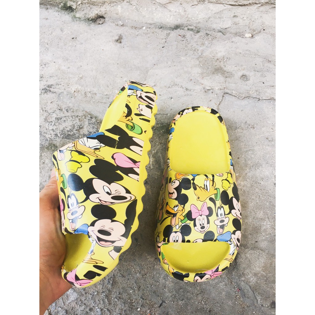 [ FREESHIP ] Dép bánh mì họa tiết dễ thương, dép quai ngang đủ size, HOT TREND