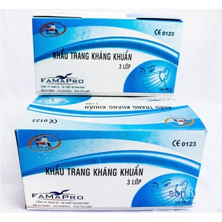 Khẩu trang kháng khuẩn 4 lớp -TÍNH HỘP