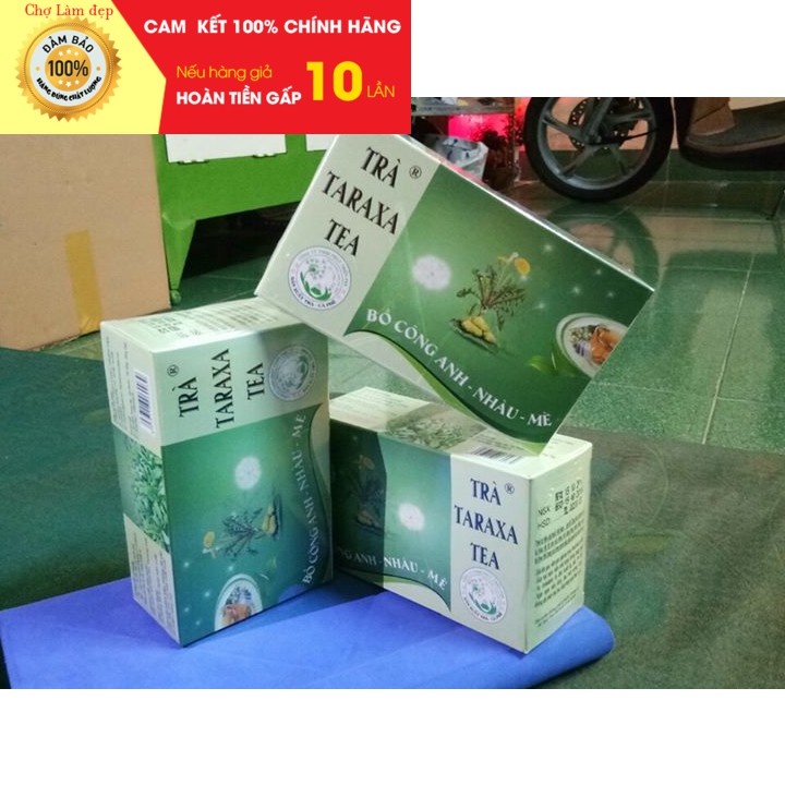 Trà Giải độc, Ngừa viêm khớp, đau nhứt, hạ cholesterol BỒ CÔNG ANH - NHÀU - MÈ 50 túi lọc